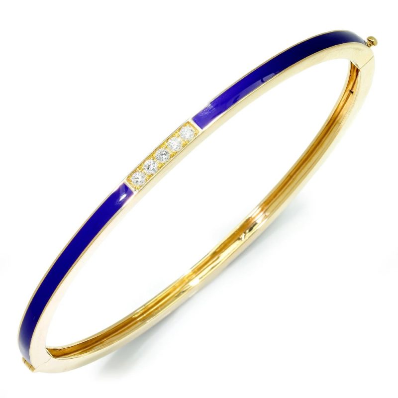 gold bangle bracelet 14k