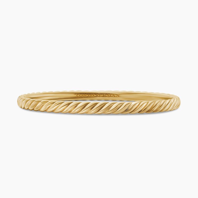 18k gold bangle