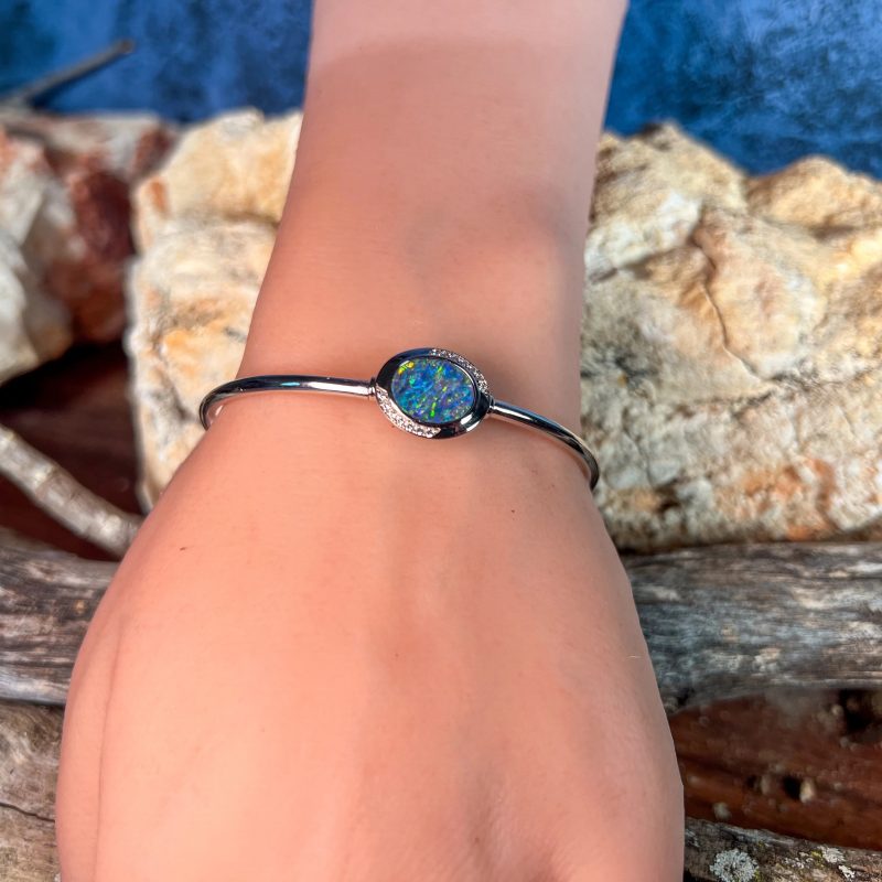 opal bangle
