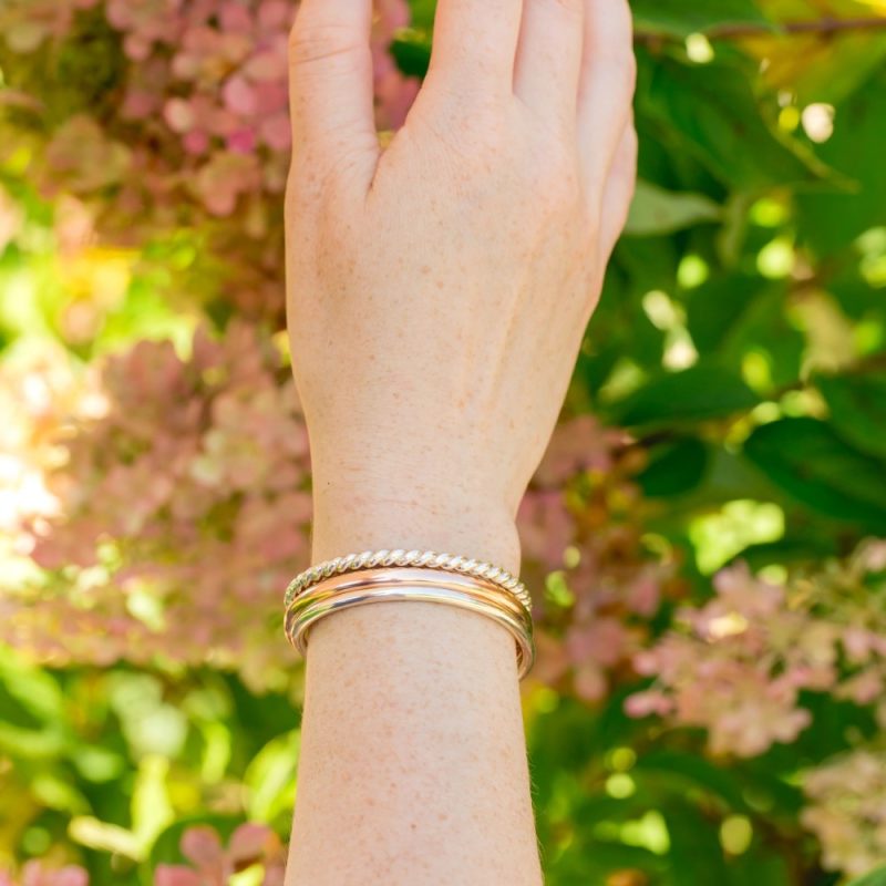 rose gold bangle