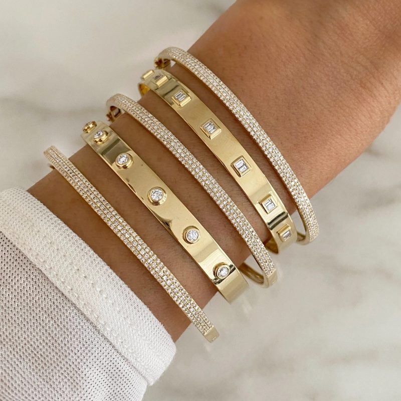 diamond bangle bracelets