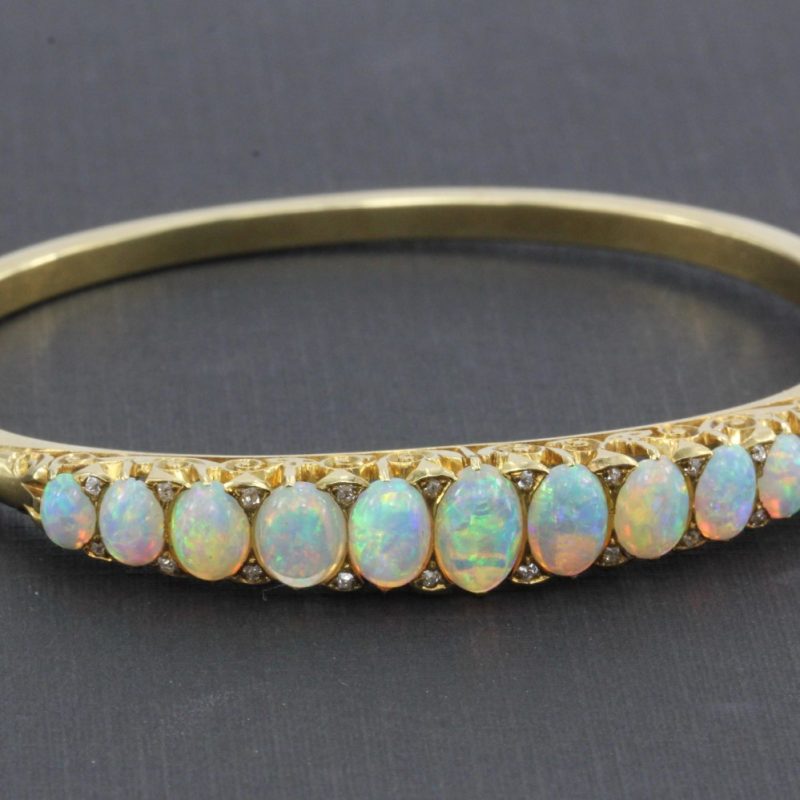 opal bangle