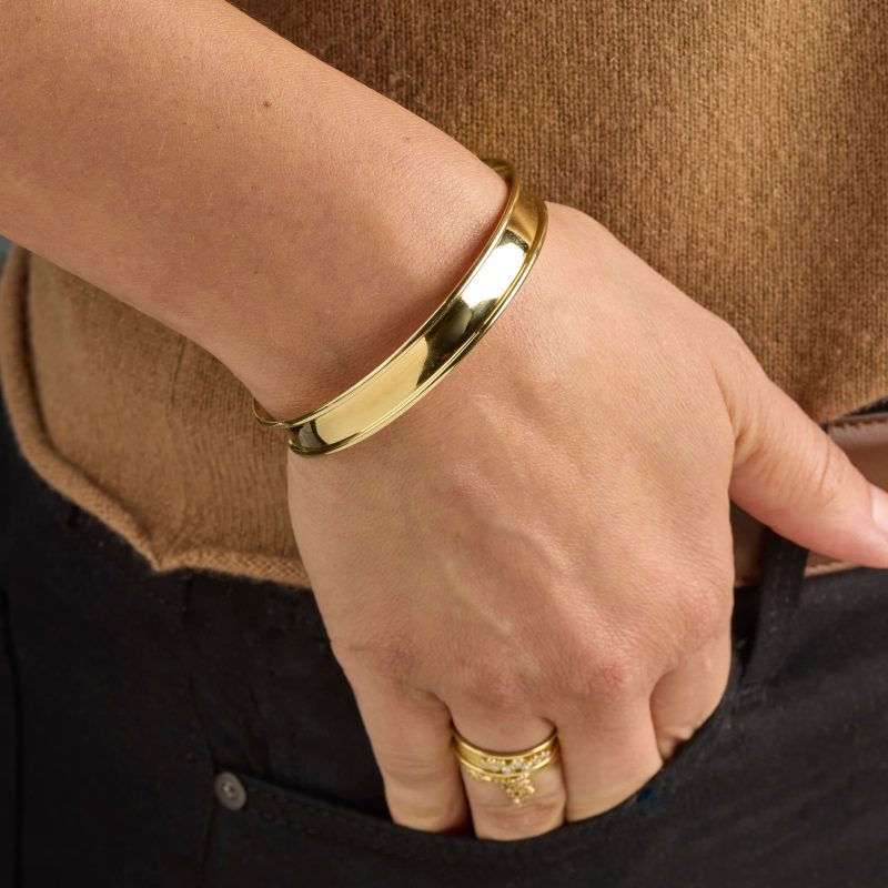 bangle gold bracelet