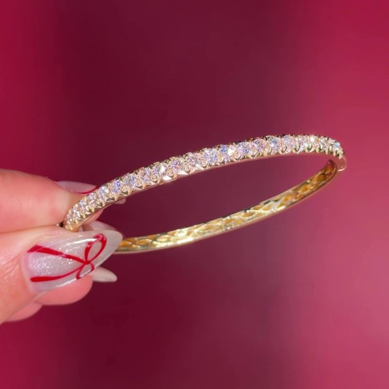 diamond bangle bracelets