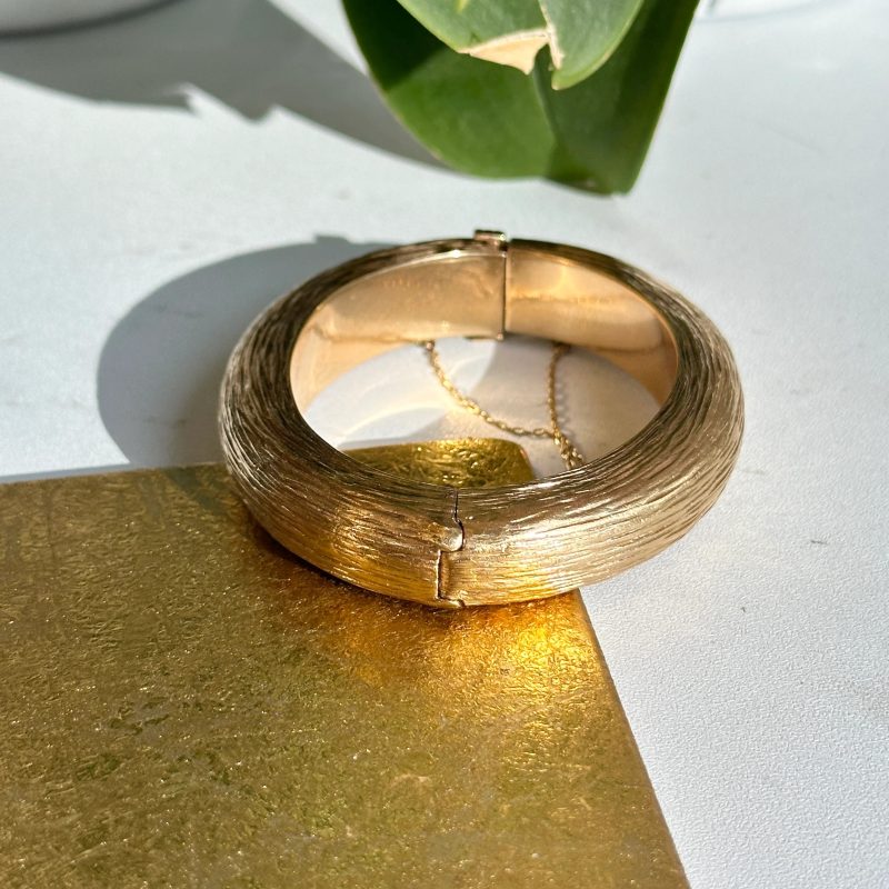 vintage gold bangle