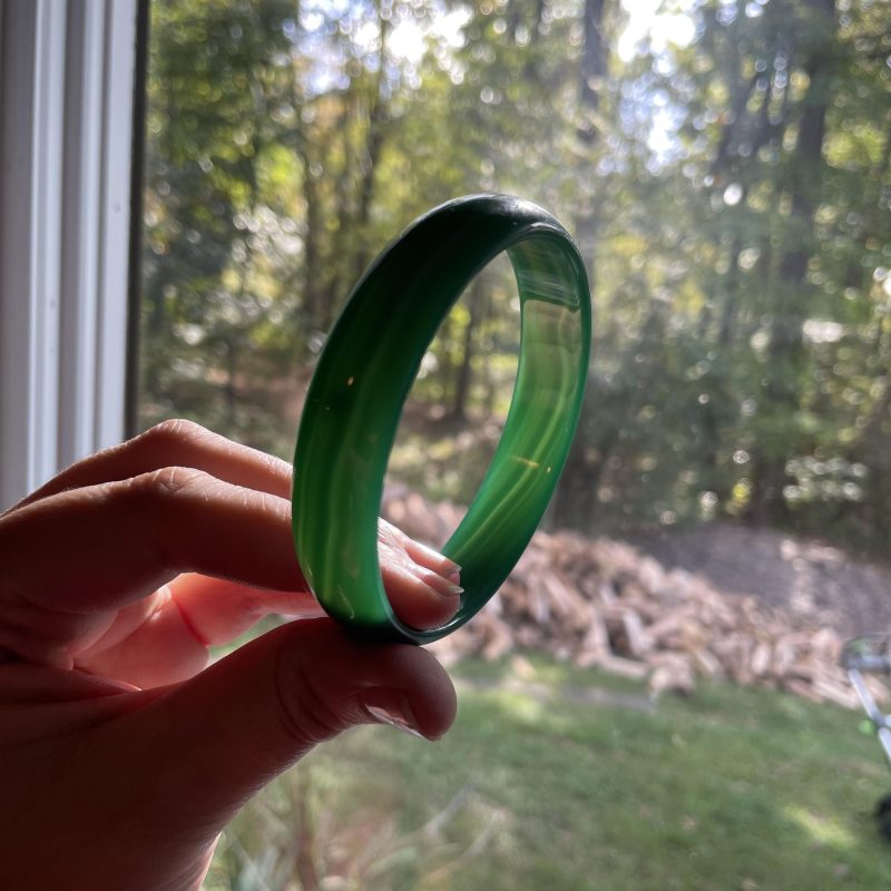 real jade bangle