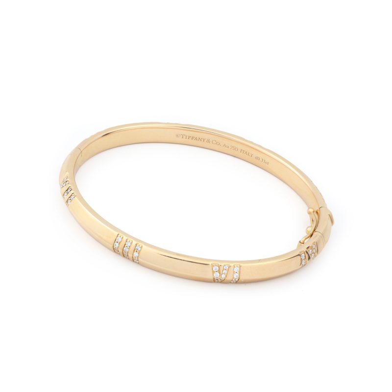 tiffany bangle gold