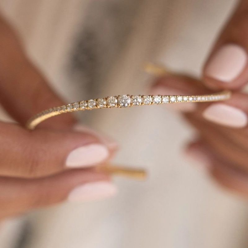 diamond bangle bracelet