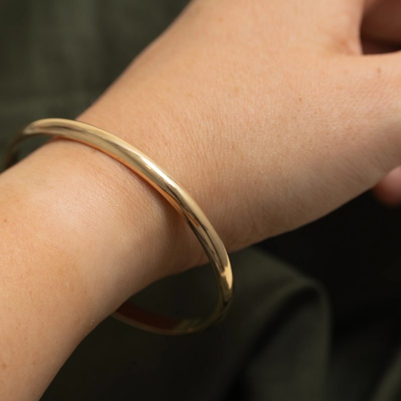 tiffanys gold bangle