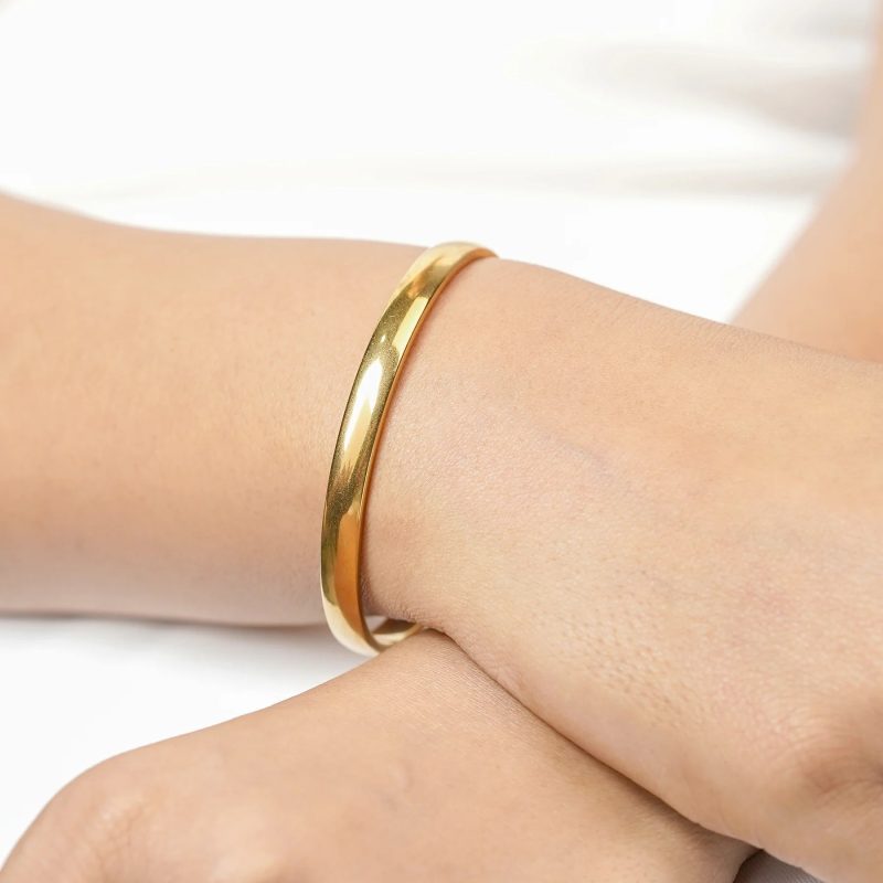 gold bangle bracelets for women