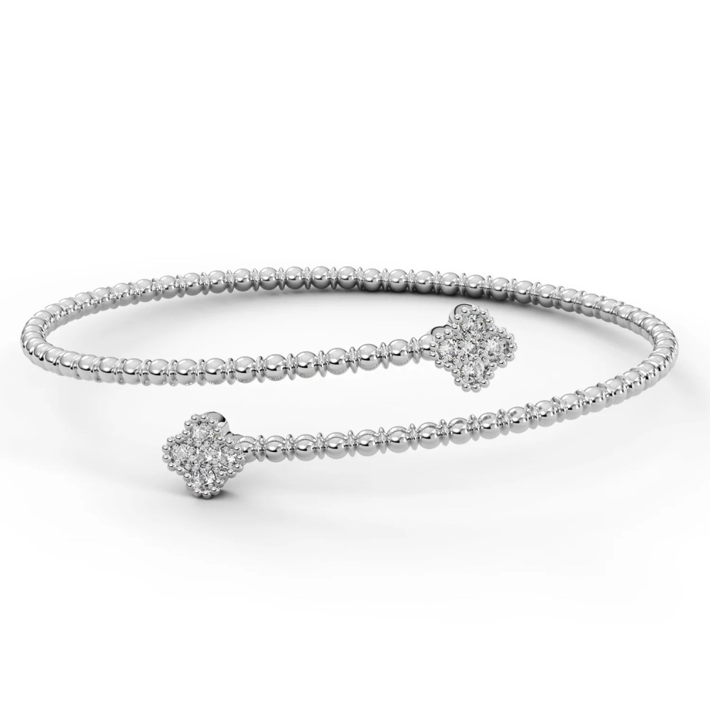 bangle with diamonds