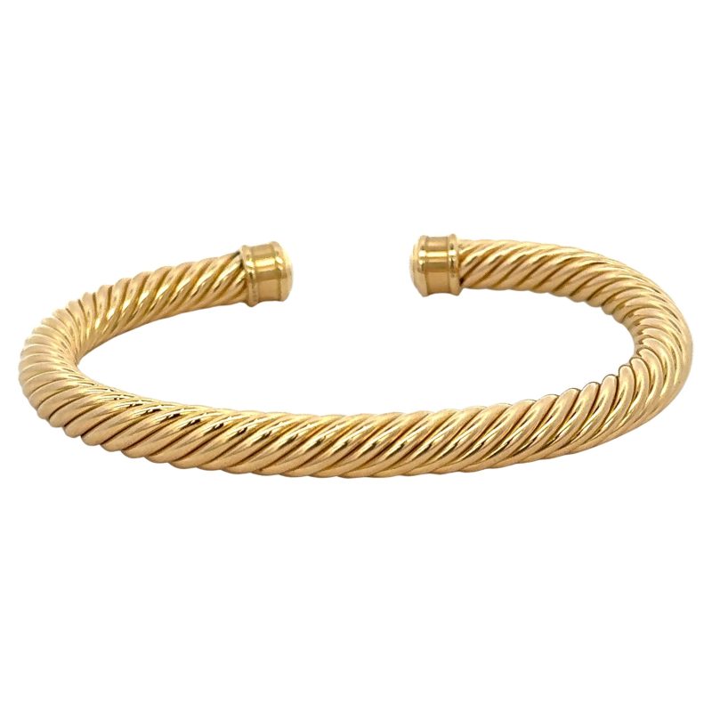 david yurman gold bangle