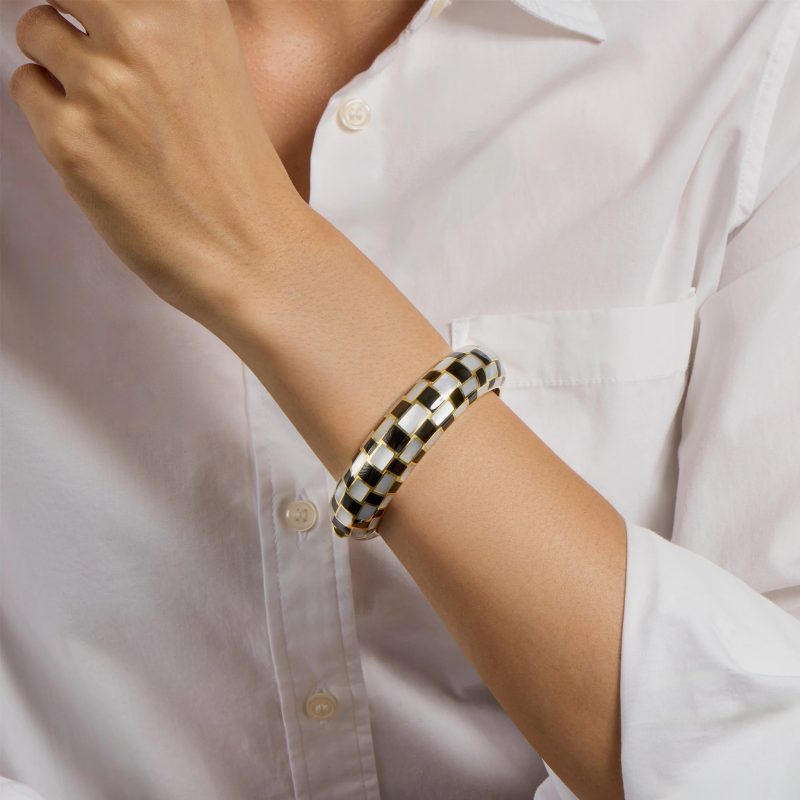 tiffany gold bangle bracelet