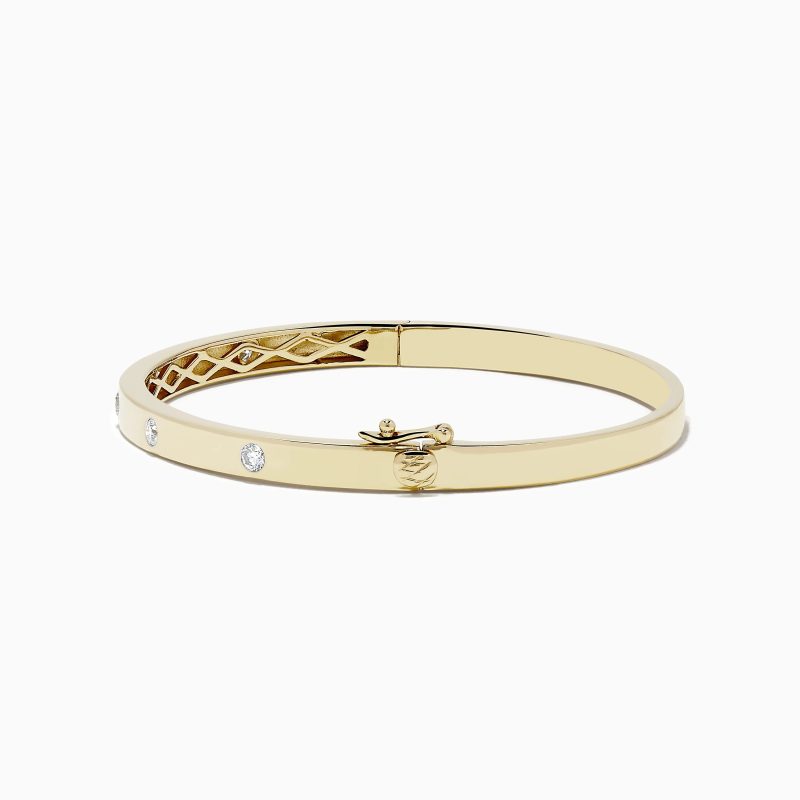 gold bangle bracelet 14k