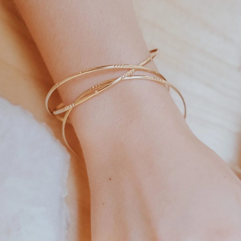 rose gold bangle
