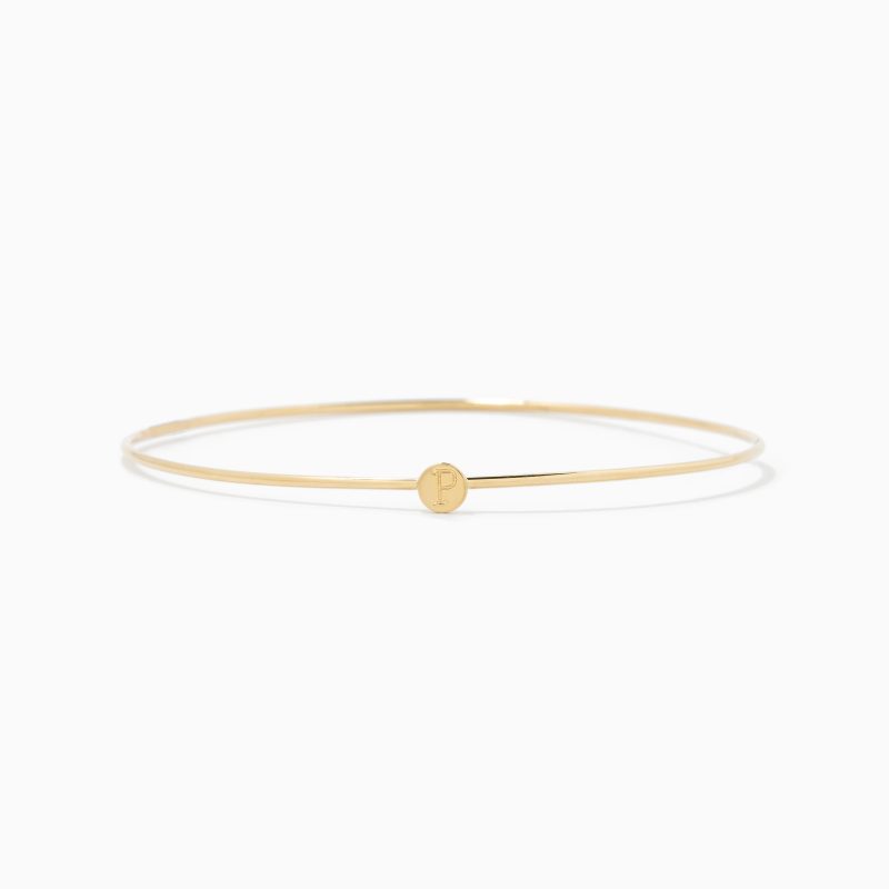 14k gold bangle bracelet