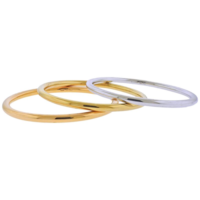 gold bangle bracelet set