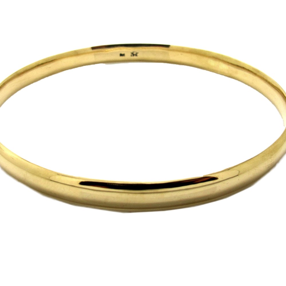 solid 9ct gold bangle