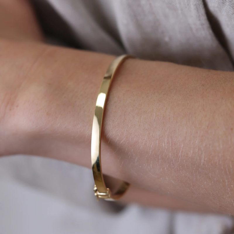 14k gold bangle bracelets
