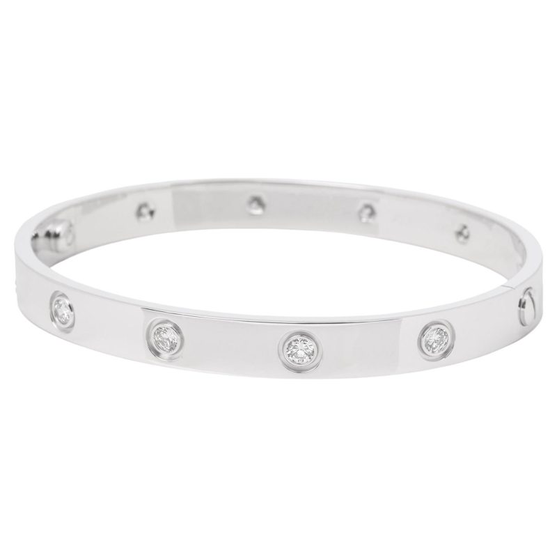 cartier diamond bangle