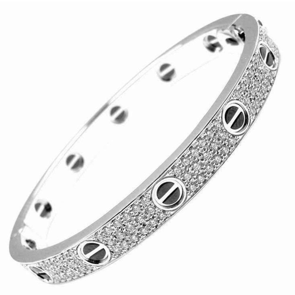 cartier diamond bangle