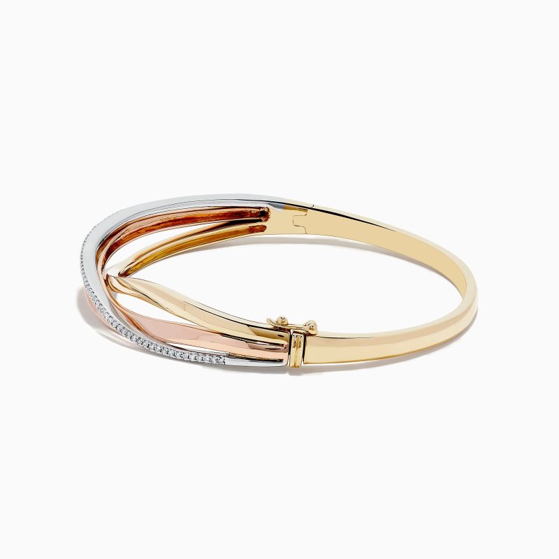 diamond bangle gold
