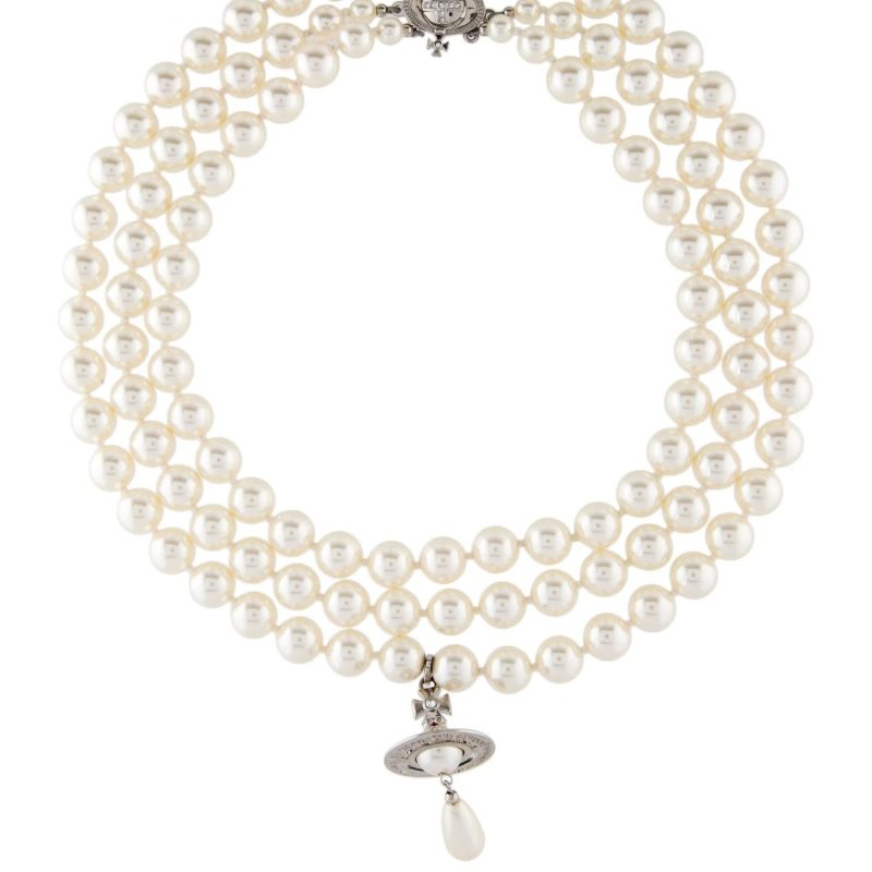 vivienne westwood pearl choker