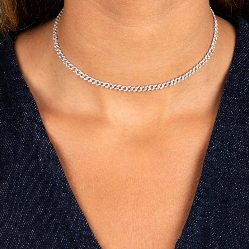 cuban link choker