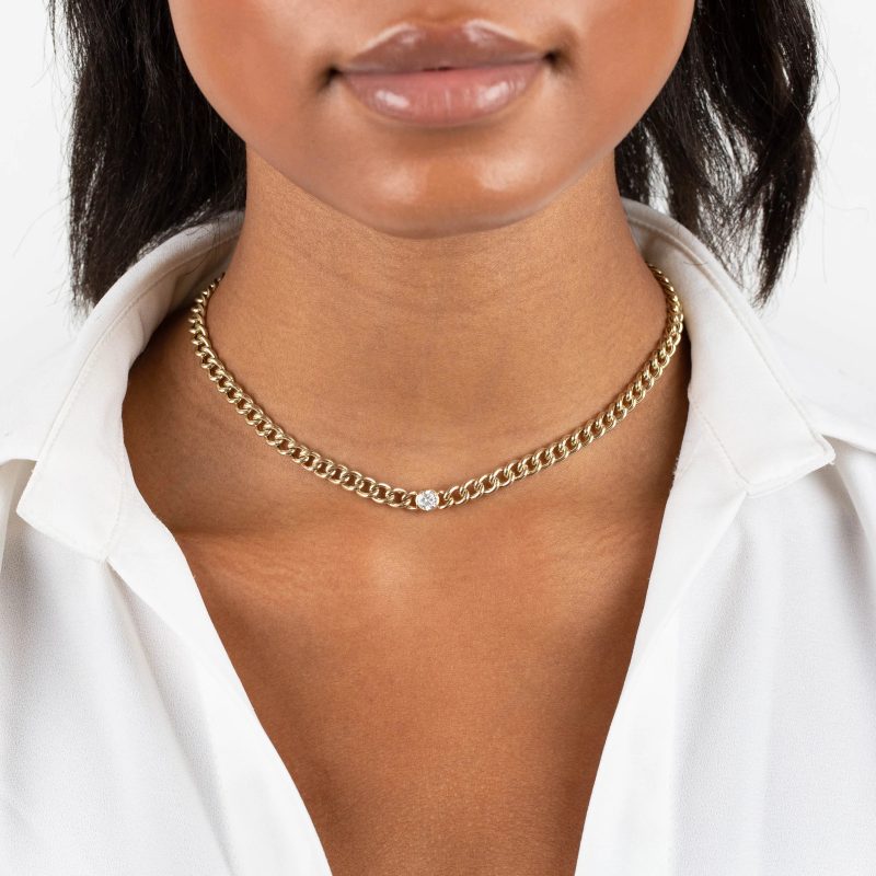 cuban link choker