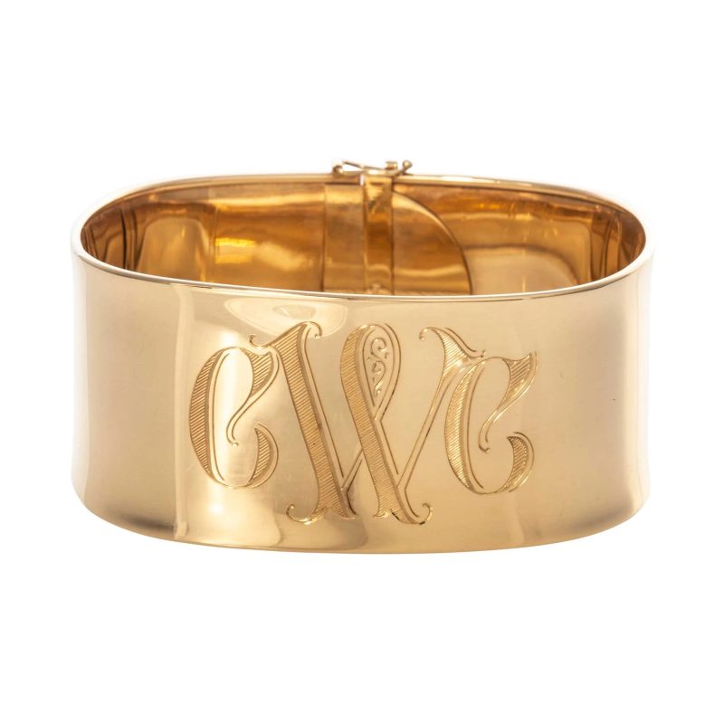 engraved bangle bracelets