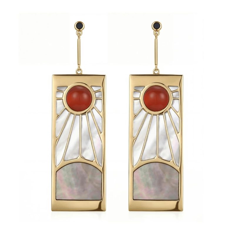 hanafuda earrings