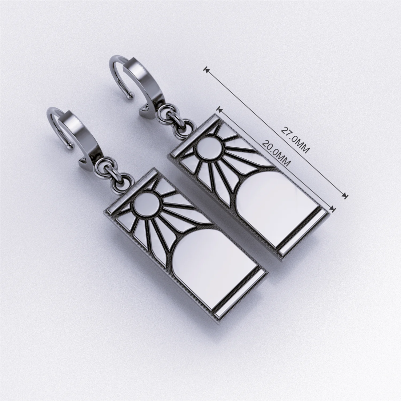 hanafuda earrings