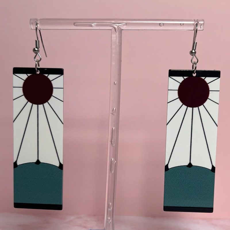 hanafuda earrings