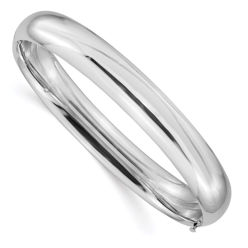 white gold bangle bracelets