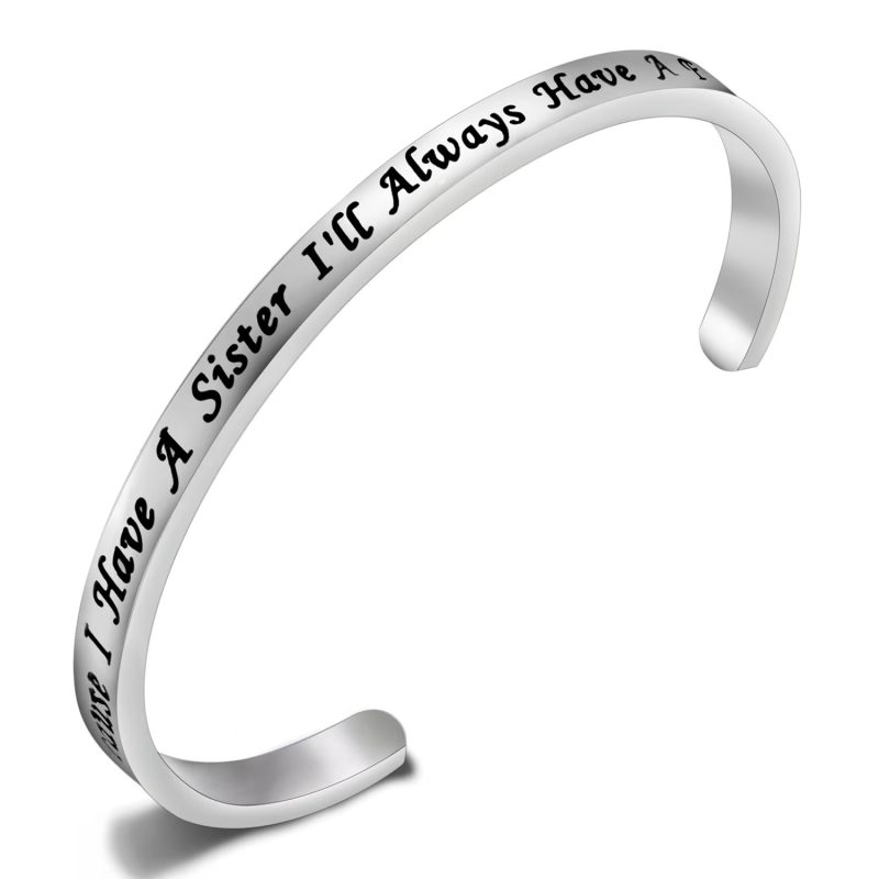sister bangle bracelet