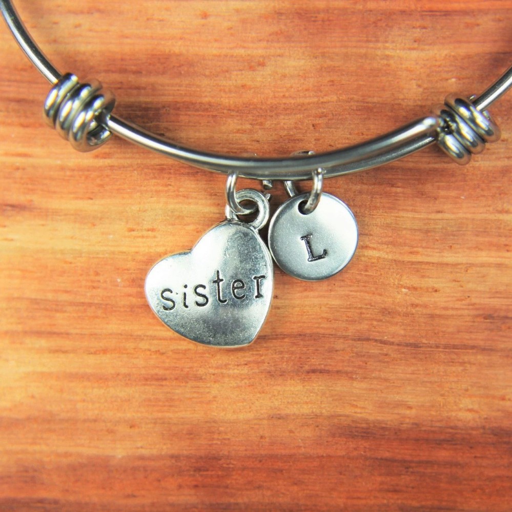 sister bangle bracelet