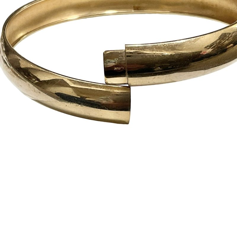 gold filled bangle bracelet