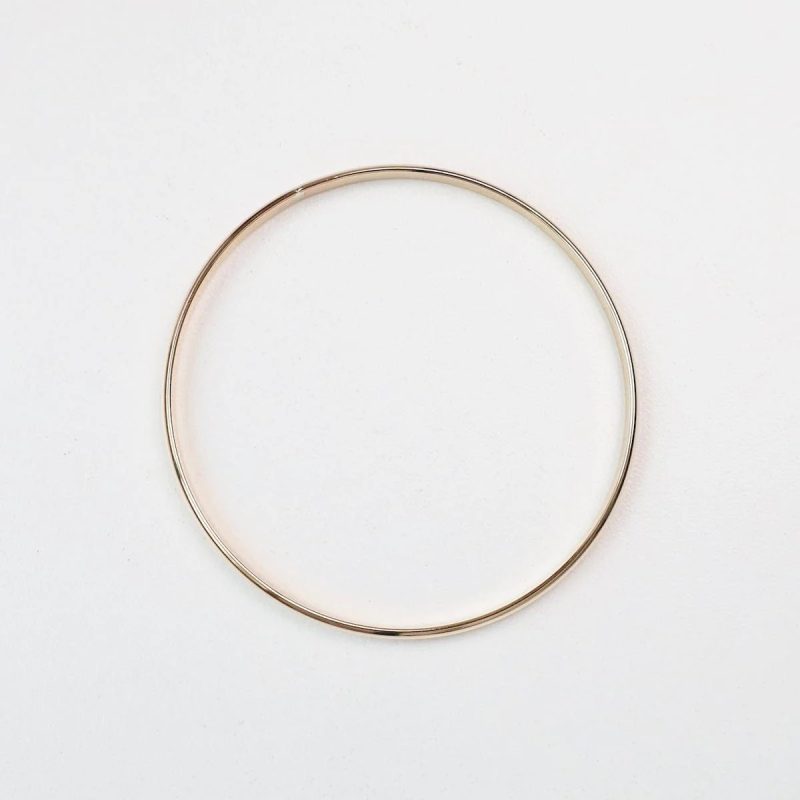 gold filled bangle bracelet