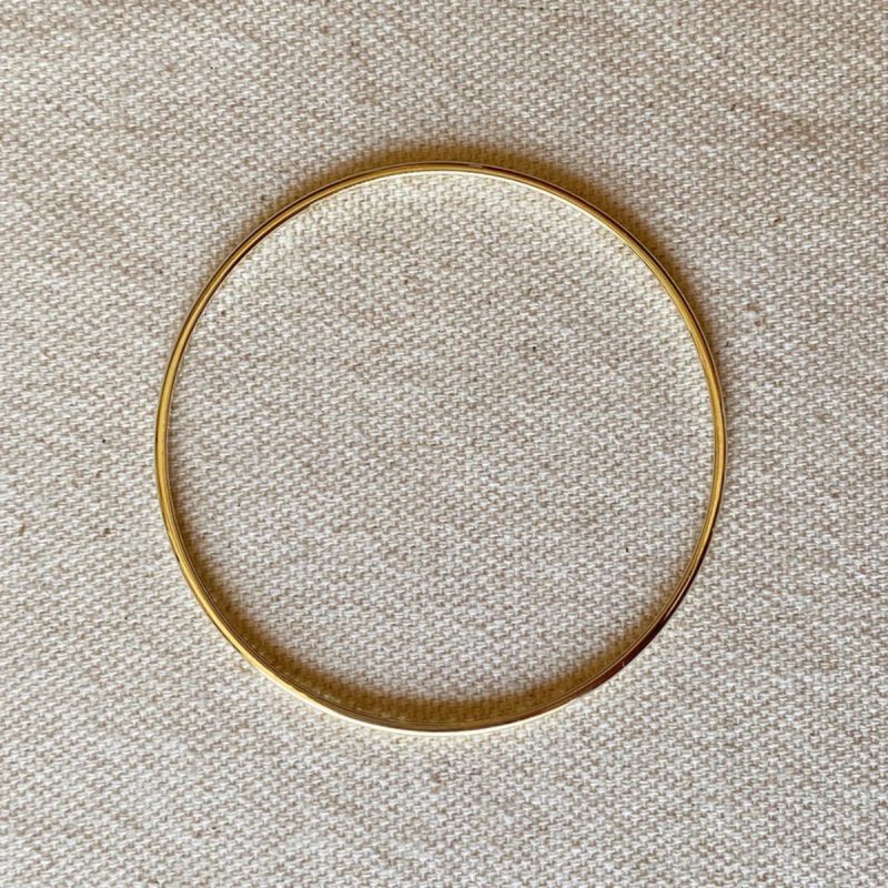 gold filled bangle bracelet