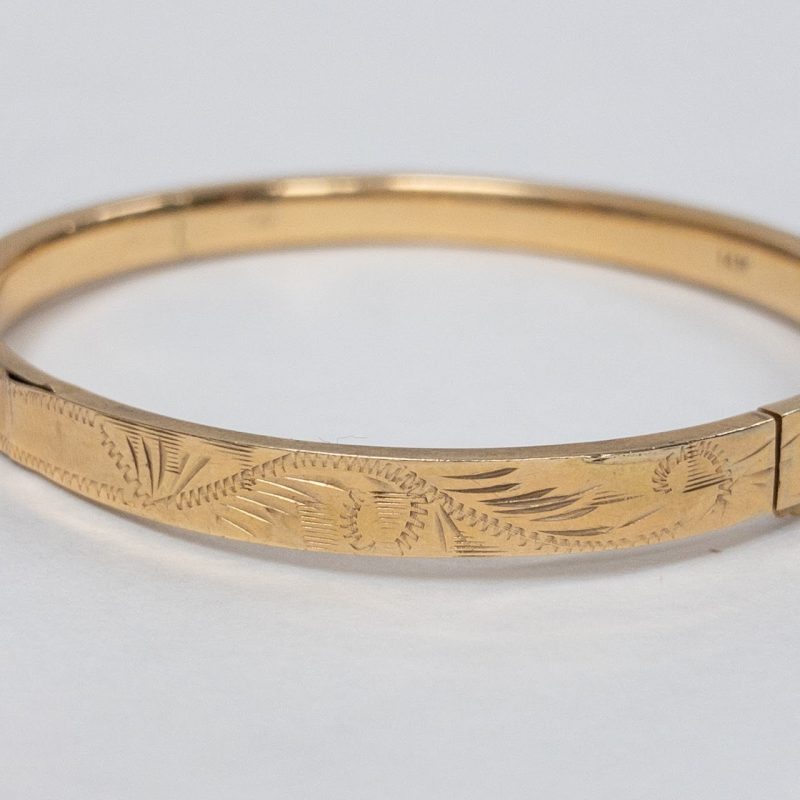 14k bangle bracelet