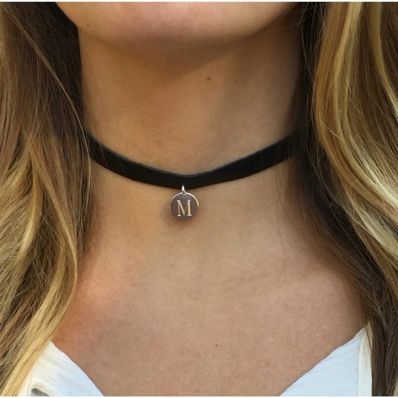 leather choker