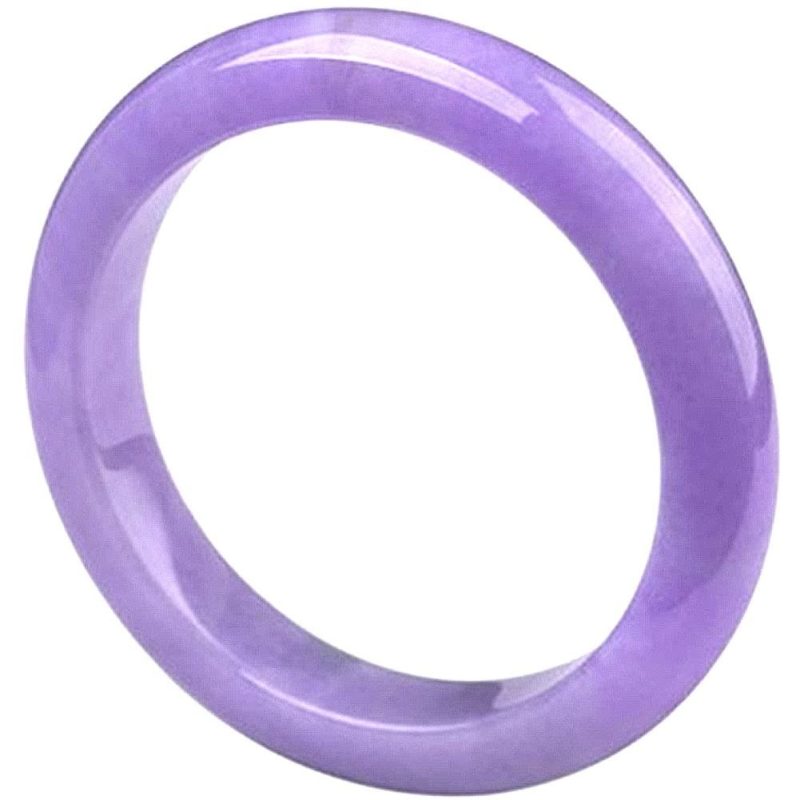 purple jade bangle