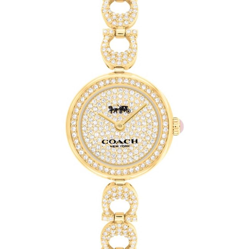 coach bangle watch