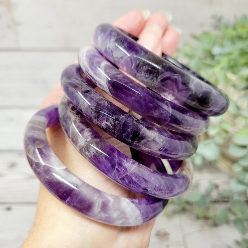 amethyst bangle