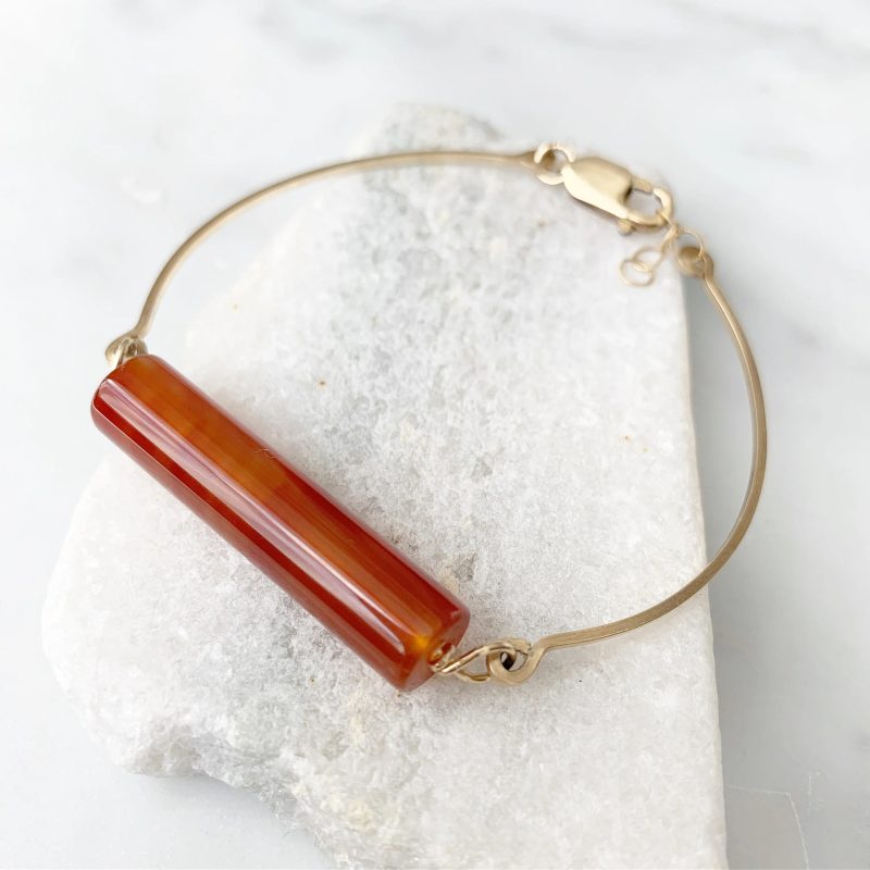 carnelian bangle