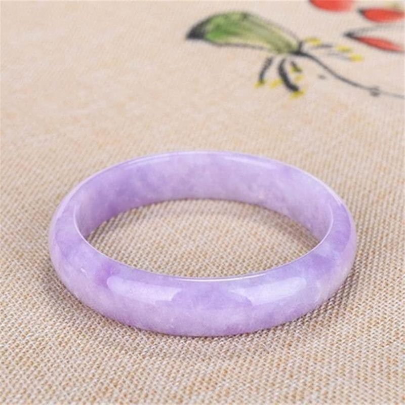 purple jade bangle