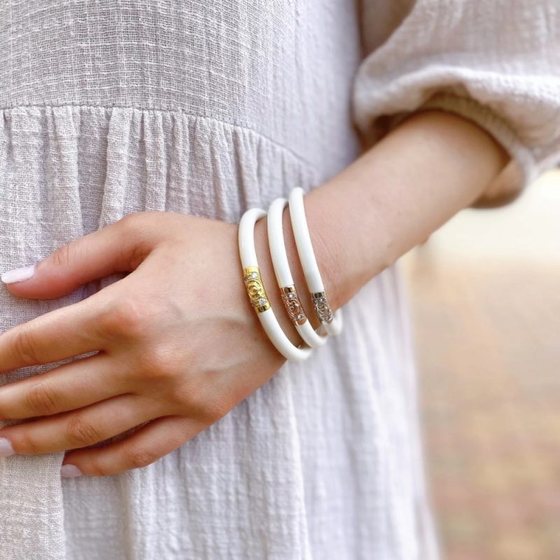 ivory bangle lady
