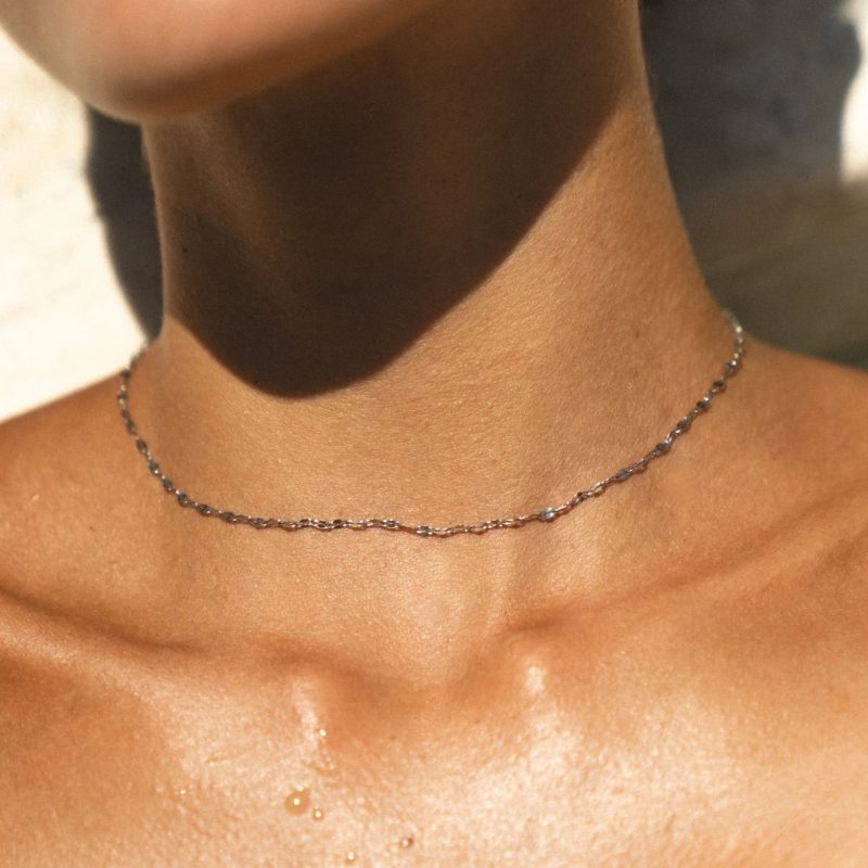 metal choker