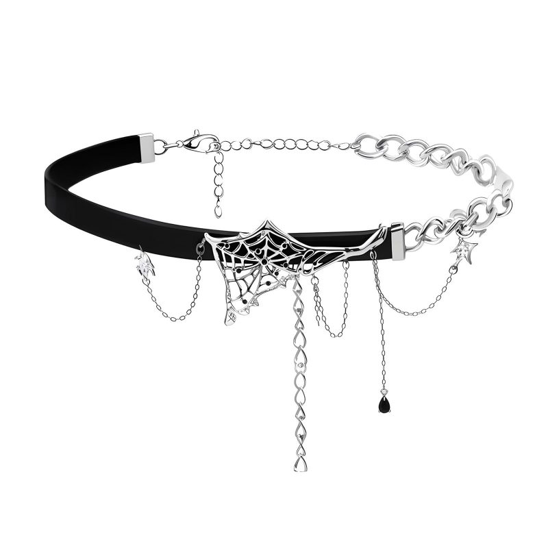 leather choker