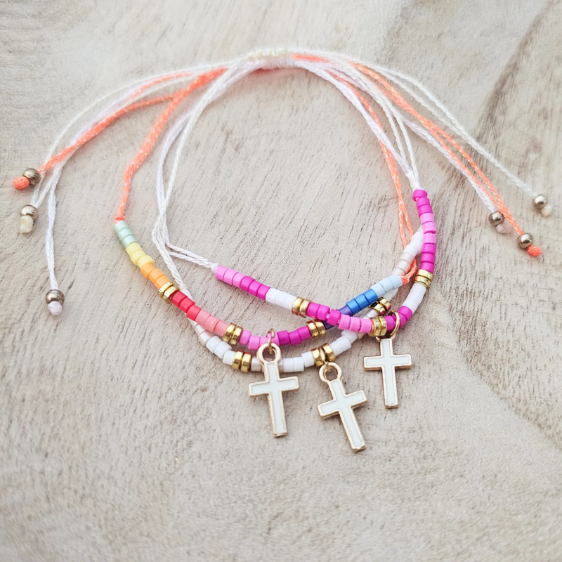 girls religious bangle bracelets